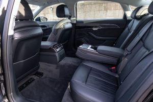 Interior of Audi A8 Long wheel base